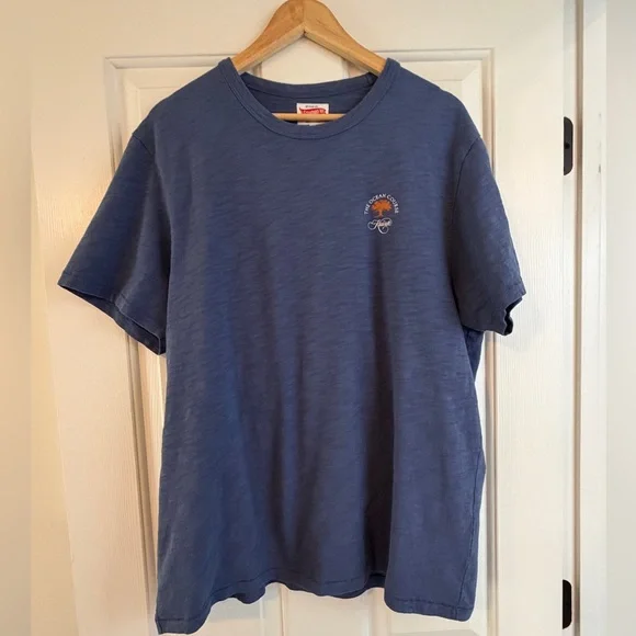 Kiawah Island Ocean Course Men’s Blue Standard Rec Tee - Picture 4 of 6